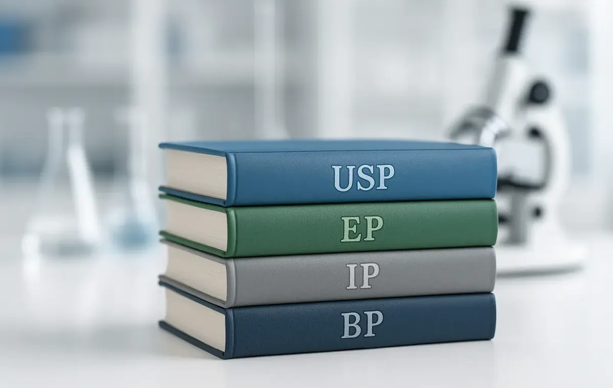 USP vs BP vs EP vs IP: Pharmacopoeia Grades Explained